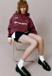 Худи PULL&BEAR STWD INNER CITY , Dark Red - фото