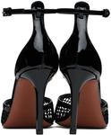 Черные туфли на высоком каблуке в сетку ALAÏA, Noir - фото 2