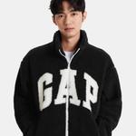 Вельветовая куртка Unisex GAP, черная - фото 6