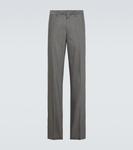 Узкие брюки из мохера Prada, Grigio - фото