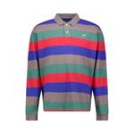 Поло ERL Striped Long-Sleeve Polo, Multicolor - фото