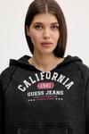 Хлопковая толстовка Guess Jeans, черный - фото 4