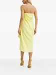 Платье миди Onna с драпировкой Gauge81, желтый - фото 3