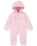 Комбинезон из шерпы с капюшоном для маленьких мальчиков и девочек Nike, розовый - фото