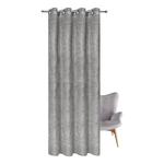 Штора с люверсами Gerster Gulaa, 140x245x1 см, серый - фото 3