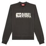 Толстовка Diesel Ginn L8, серый - фото 3