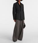 Твиловый блейзер Lemaire, Caviar - фото 2