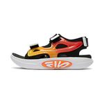 Детские сандалии FILA PS, Black/fire red - фото