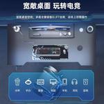 Компьютерный стол Chuxuezhe 100x60 см Midnight Black с геймерской текстурой - фото 7