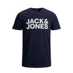 Футболка Jack & Jones Corp Logo 3 Pack, синий - фото 2