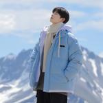 WARRIOR Пуховик Huichao Riding The Wind Collection унисекс, Gradient Black - фото 7