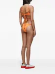 Бикини с запахом Osklen, оранжевый - фото 4
