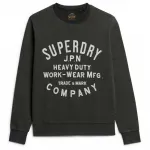 Толстовка Superdry Machined Goods Workwear, зеленый - фото