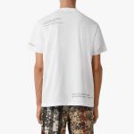 Футболка мужская белая Burberry, белый - фото 4