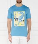 Футболка BOSS ORANGE Regular Fit, небесно-голубой - фото