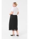 KAFFE curve Юбка KCmilli А-образного силуэта, темно-черная - фото 2