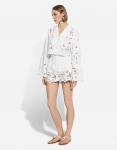 Хлопковые шорты с вырезами Dolce & Gabbana, белый - фото 8