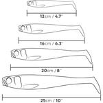 CAPERLAN Мягкая приманка Shad Rogen 250 Pike Firetiger 1 шт. - фото 4