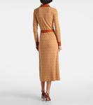 Платье миди из смесового хлопка Rixo, Ginger Tea - фото 3