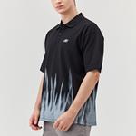 CAT Унисекс поло черное - фото 7