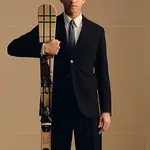 HERMES Шелковый галстук мужской темно-синий, Dark Blue - фото 3