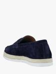 Quent замшевые повседневные слипоны Jones Bootmaker, Navy - фото 3
