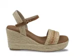 Сандалии Solene Espadrille Wedge Sandal Gc Shoes, бежевый - фото 5