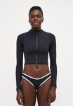 Топ бикини It's Now Cool THE CONTOUR RASHGUARD, Black - фото