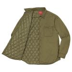 Рубашка Supreme Nylon Filled Shirt Olive, зеленый - фото 2