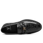 Лоферы мужские низкие черный Yearcon - фото 3