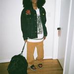 Джинсовая куртка Pirate Skull Series унисекс, черная Drew House, черный - фото 5