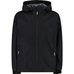 Детская куртка с капюшоном от дождя для мальчиков CMP, черный - фото