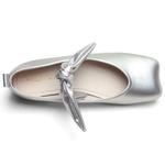 Женские туфли Mary Jane Mulinsen, серебристые - фото 9