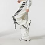 Adidas Женские белые повседневные брюки - фото 7