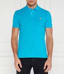 Поло POLO RALPH LAUREN Slim Fit, синий - фото