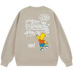 The Simpsons Толстовка унисекс «Симпсоны», Белый - фото 9