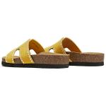Женские тапочки-шлепанцы EVA Leather Patchwork Quiet Slide BASTO, розовый - фото 7