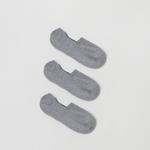 Упаковка из трех пар эластичных носков Gap, серый - фото