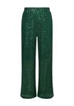 Брюки WIDE LEG SEQUINED Ulla Popken, темно-зеленый - фото 7