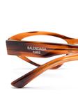 Очки с логотипом Balenciaga Eyewear, коричневый - фото 3