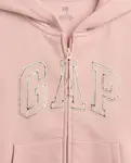 Толстовка для девочки с логотипом Gap, розовый - фото 4
