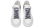 Кроссовки oversized sneaker 'white ink blue' Alexander Mcqueen, белый - фото 3