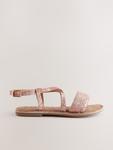 Сандалии Next, темно-розовый - фото 3