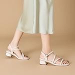 Сандалии женские Kekafu, коричневый - фото 13