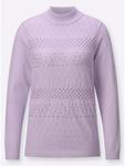 Свитер с воротником-стойкой сиреневого цвета WITT WEIDEN - фото 4