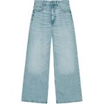 Джинсы с эффектом потертостей GANNI, синий - фото