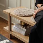 Стеллаж/скамья IKEA, 180x41x44 см, цвет veneer - фото 4