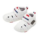 MIKI HOUSE Белые детские ботинки mid top для малышей - фото 5