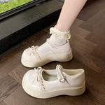 Alxnan Лаковые туфли Мэри Джейн на платформе, цвет Black Glossy - фото 10