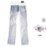 Джинсы унисекс Xinyinsu, белый - фото 4